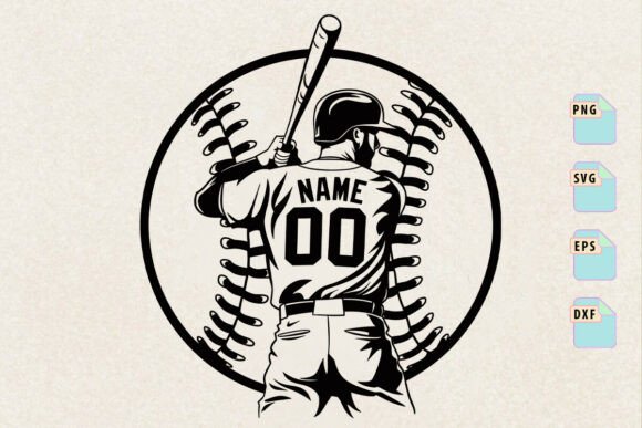 Baseball Player Svg Baseball Kid Svg
