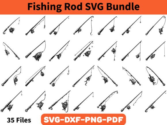 Fishing Rod SVG Bundle Review