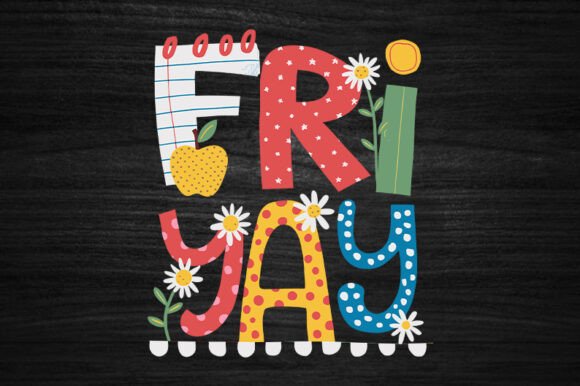 Fri-Yay Svg, End of Weekend Quote Svg