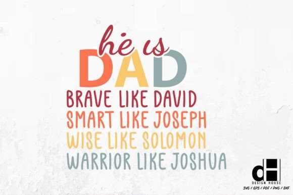 He is Dad Father s Day SVG PNG