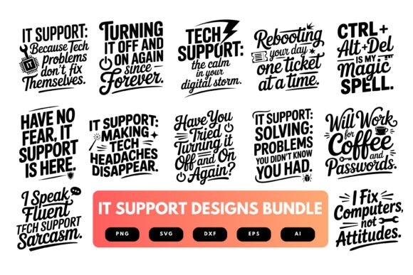 IT Support SVG Bundle Review