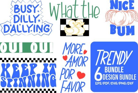 Trendy Bundle SVG PNG