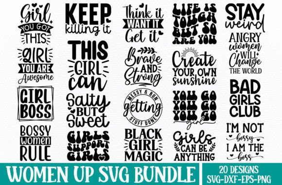 Women Up Svg Bundle Review